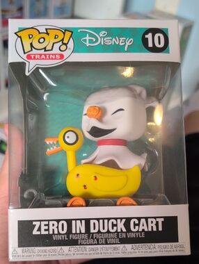 Funko Disney Zero in Yellow Duck Cart Vinyl Figure